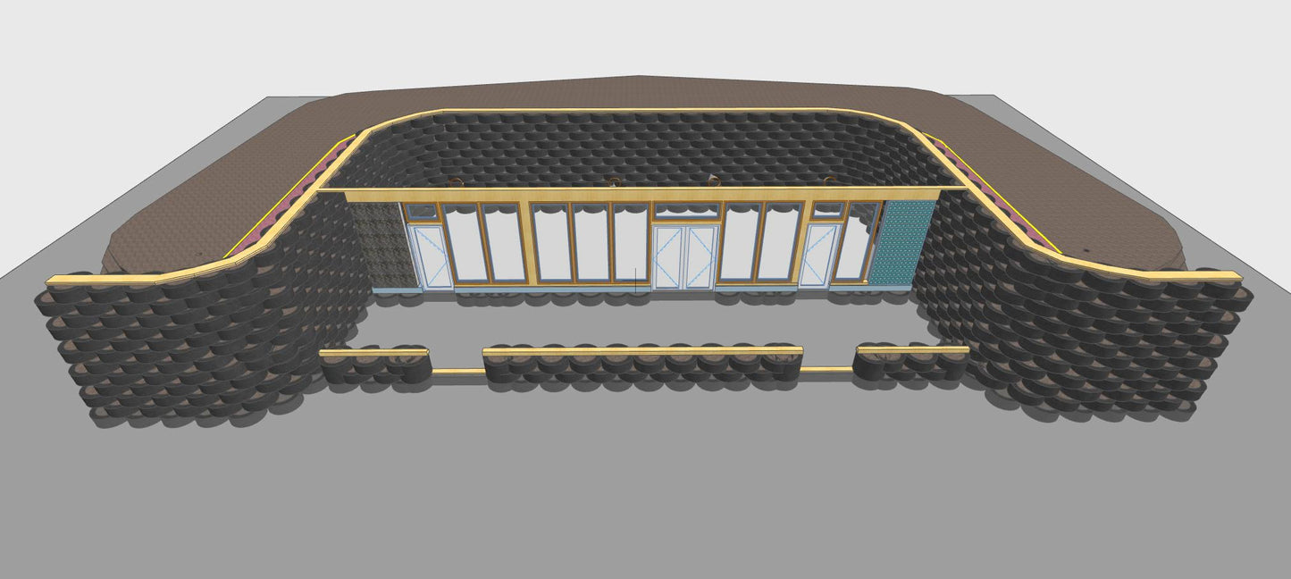 Encounter Earthship Construction Drawings