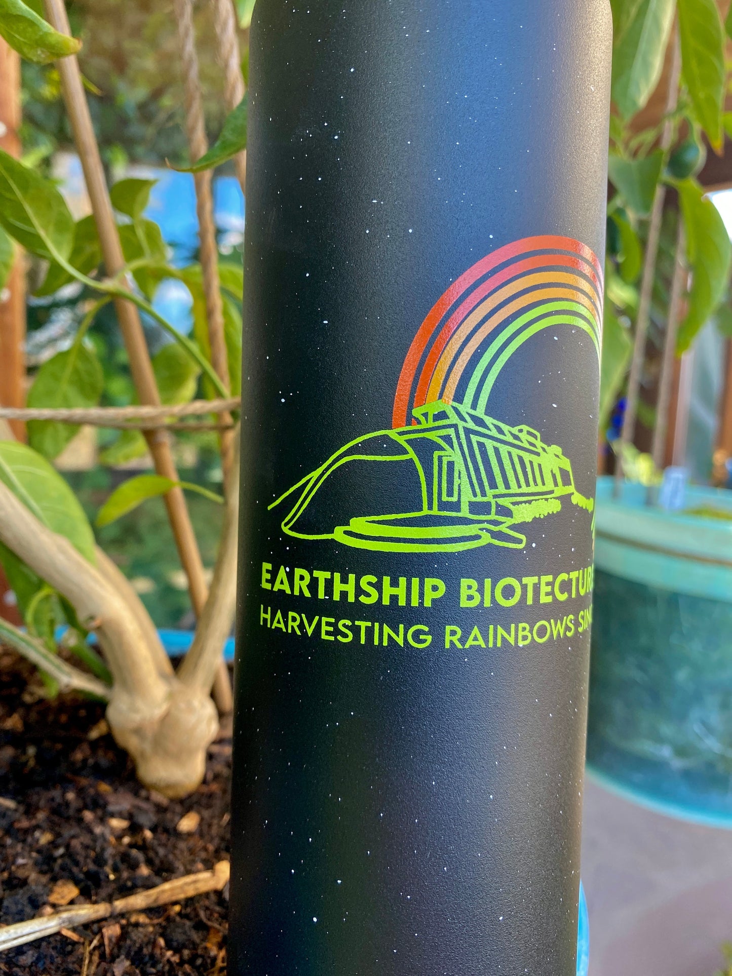 Harvesting Rainbows Water Bottle