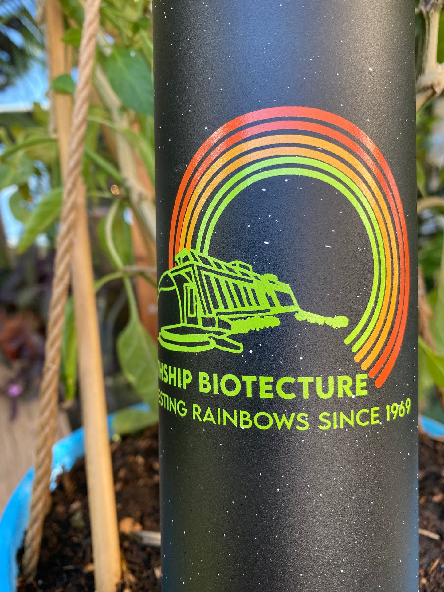 Harvesting Rainbows Water Bottle
