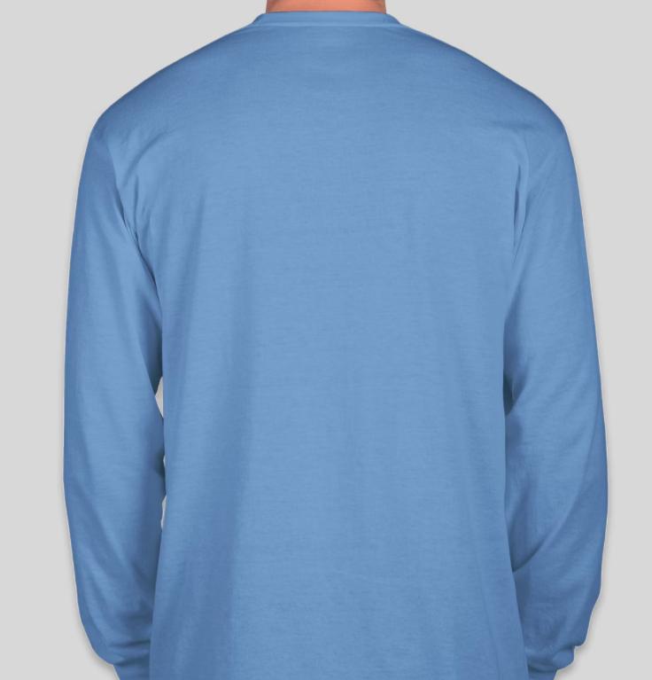 Earthship Academy Shirt Light Blue (Long Sleeve)