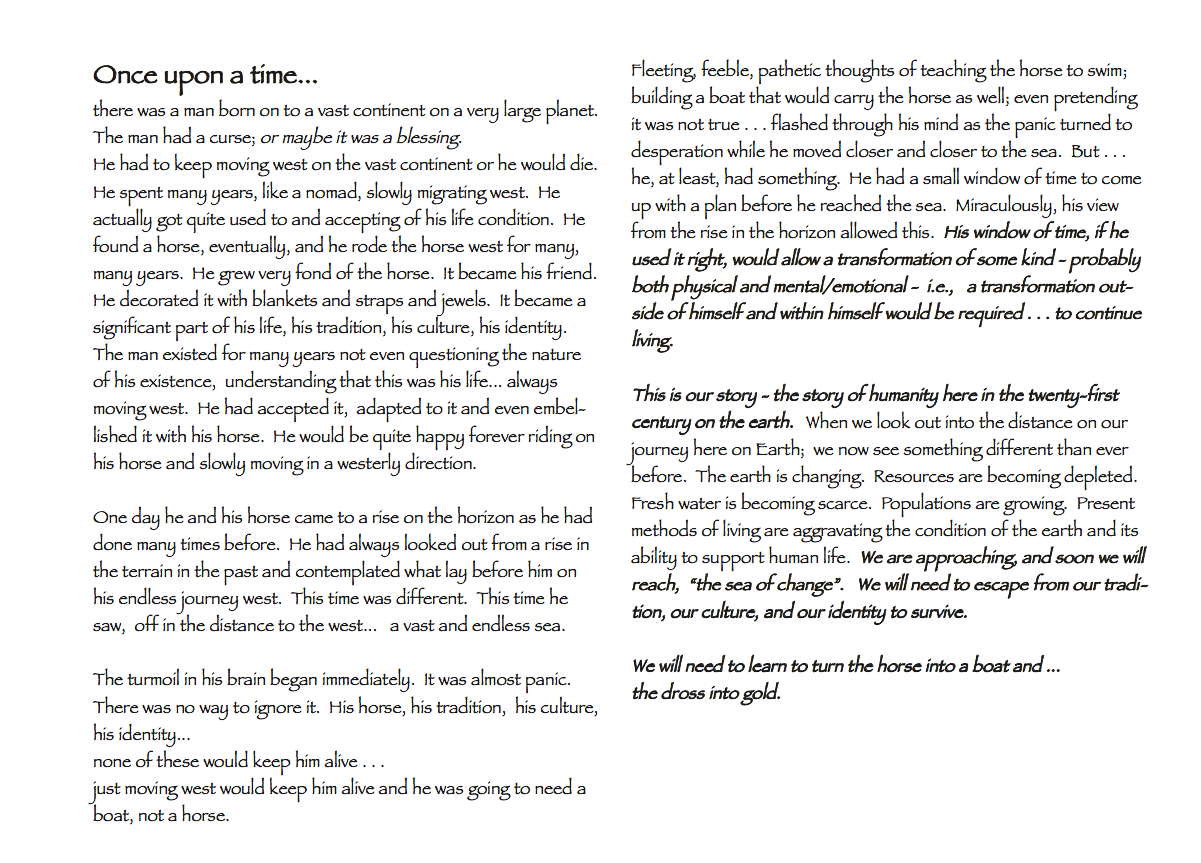 Journey Part 1 - By Michael E. Reynolds - SIGNED