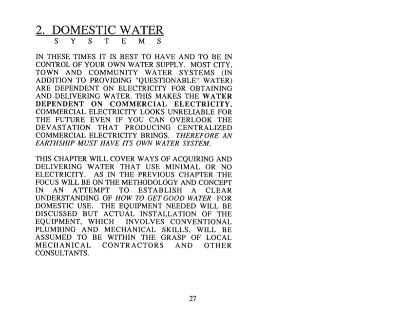 Earthship Volume 2: Systems and Components