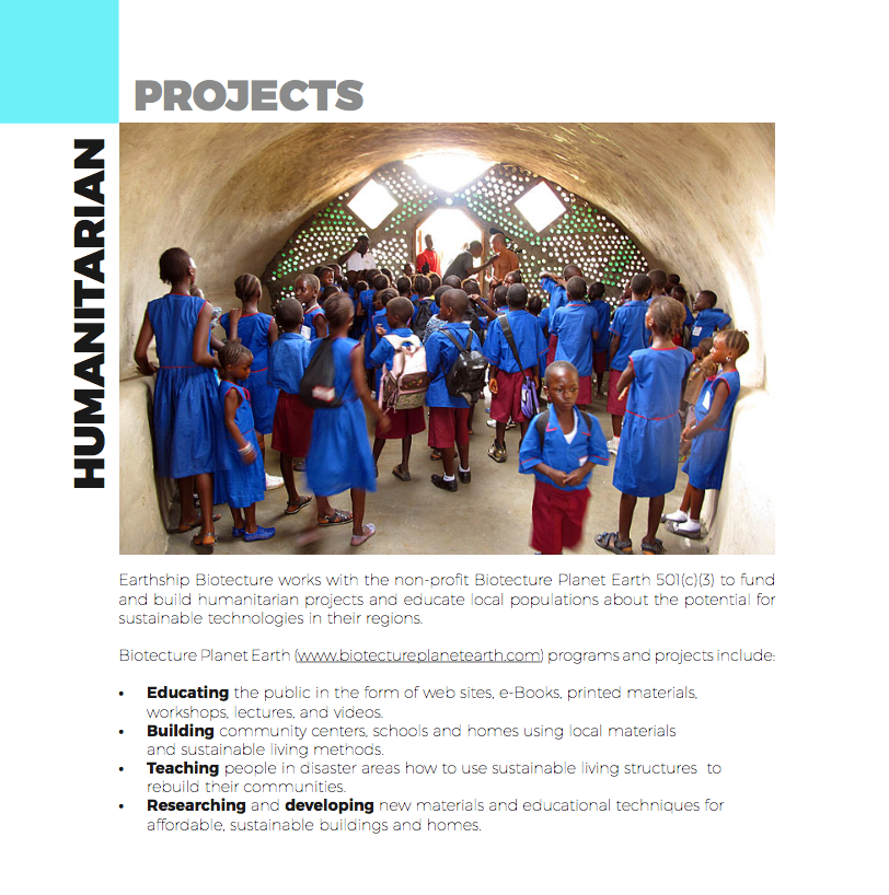 Earthship Catalogue - Intro To Earthship Biotecture
