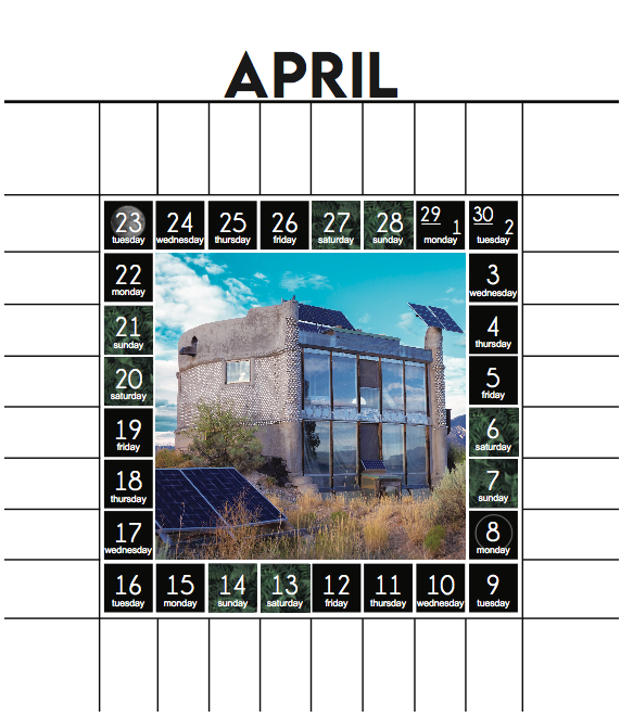 2024 Earthship Calendar