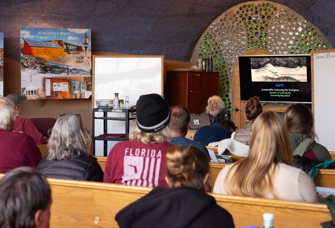 Earthship Seminar Hosted By Michael Reynolds (Two Tickets)